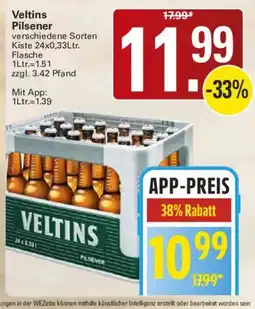 WEZ Veltins Pilsener Angebot
