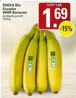 WEZ EDEKA Bio Ecuador WWF Bananen Angebot