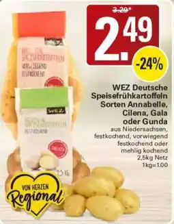 WEZ WEZ Deutsche Speisefrühkartoffeln Angebot