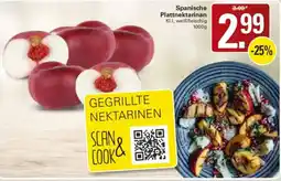 WEZ Spanische Plattnektarinen Angebot