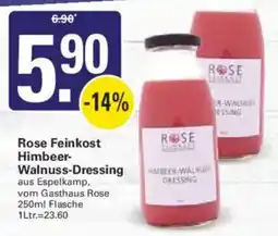 WEZ Rose Feinkost Himbeer-Walnuss-Dressing Angebot