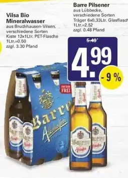 WEZ Barre Pilsener Angebot