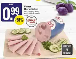 WEZ Feiner Bierschinken aus Lastrup, vom Aktivstall-Schwein Angebot