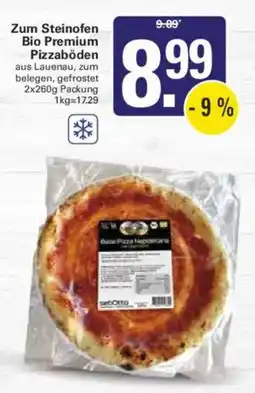 WEZ Zum Steinofen Bio Premium Pizzaböden Angebot