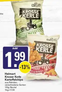 WEZ Heimart Krosse Kerle Kartoffelchips Angebot
