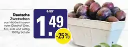 WEZ Deutsche Zwetschen Angebot