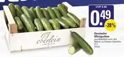 WEZ Deutsche Minigurken Angebot