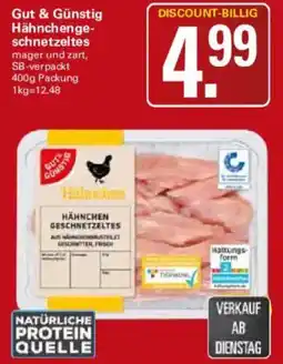 WEZ Gut & Günstig Hähnchenge-schnetzeltes Angebot