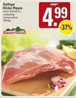 WEZ Saftige Dicke Rippe vom Schwein, vielseitig verwendbar Angebot