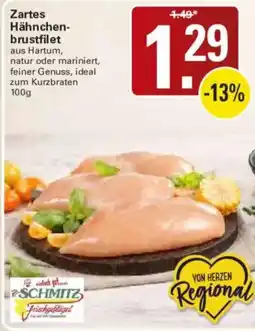 WEZ Schmitz Hähnchenbrustfilet Angebot