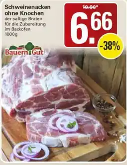 WEZ Schweinenacken ohne Knochen Angebot