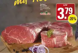WEZ Saftiges Rinderfilet BauernGut Angebot