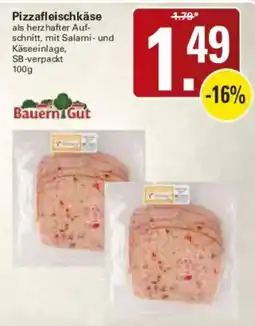 WEZ BauernGut Pizzafleischkäse Angebot