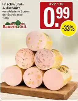 WEZ Frischwurst-Aufschnitt BauernGut Angebot