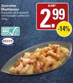 WEZ Garnelen Mediterran Angebot
