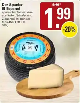 WEZ Der Spanier El Espanol Angebot