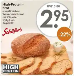 WEZ Schäfer's High-Protein-brot Angebot