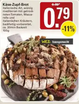 WEZ WEZ Käse-Zupf-Brot Angebot