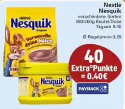 WEZ Nestlé Nesquik Angebot
