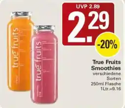 WEZ True Fruits Smoothies Angebot