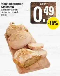 WEZ Meisterbrötchen Steinofen Angebot
