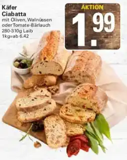 WEZ Käfer Ciabatta Angebot