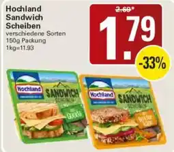 WEZ Hochland Sandwich Scheiben Angebot