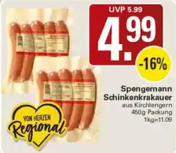 WEZ Spengemann Schinkenkrakauer Angebot