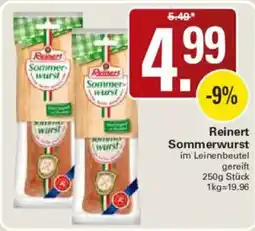 WEZ Reinert Sommerwurst Angebot