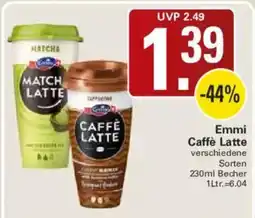 WEZ Emmi Caffè Latte Angebot