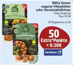WEZ Billie Green vegane Frikadellen oder Gemüsebällchen Angebot