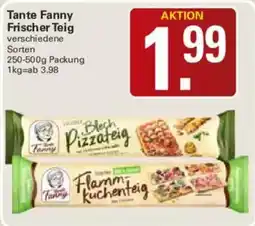 WEZ Tante Fanny Frischer Teig Angebot
