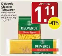 WEZ Delverde Classica Teigwaren Angebot