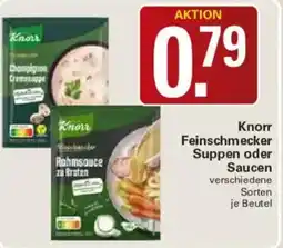 WEZ Knorr Feinschmecker Suppen oder Saucen Angebot