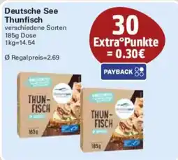 WEZ Deutsche See Thunfisch Angebot
