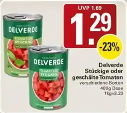 WEZ Delverde Tomaten Stückig Angebot