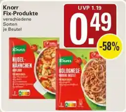 WEZ Knorr Fix-Produkte Angebot