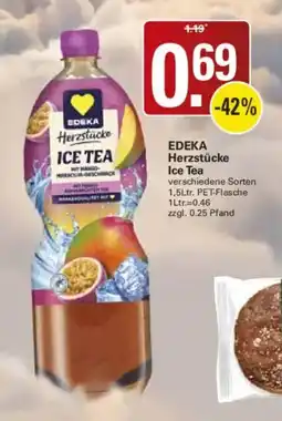 WEZ EDEKA Herzstücke Ice Tea Angebot