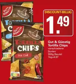 WEZ Gut & Günstig Tortilla Chips Angebot
