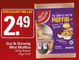 WEZ Gut & Günstig Mini Muffins Angebot