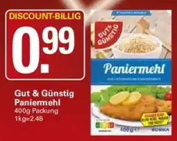 WEZ Gut & Günstig Paniermehl Angebot