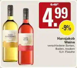 WEZ Hansjakob Weine Angebot