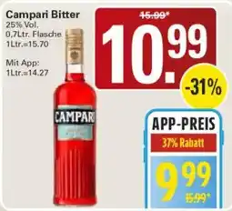 WEZ Campari Bitter Angebot
