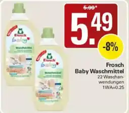 WEZ Frosch Baby Waschmittel Angebot