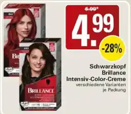 WEZ Schwarzkopf Brillance Intensiv-Color-Creme Angebot