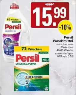 WEZ Persil Waschmittel Angebot