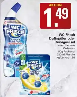WEZ WC Frisch Duftspüler oder Reiniger-Gel Angebot