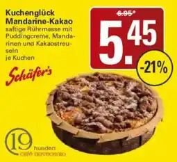 WEZ Kuchenglück Mandarine-Kakao Angebot