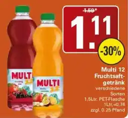 WEZ Multi 12 Fruchtsaft-getränk Angebot