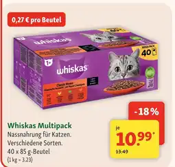 Fressnapf Whiskas multipack Angebot